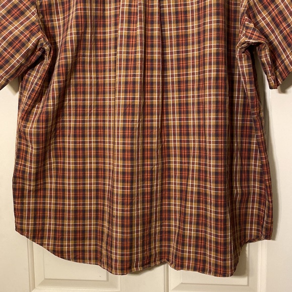 CARHARTT Shirt Men X large Rust Plaid
Short Sleeve Plaid‎ Button Up 100%
Cotton - Picture 7 of 12